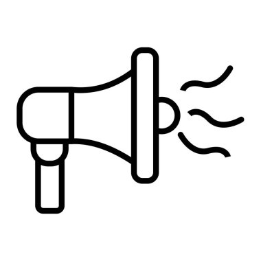 Megafon simgesi, özet biçimi