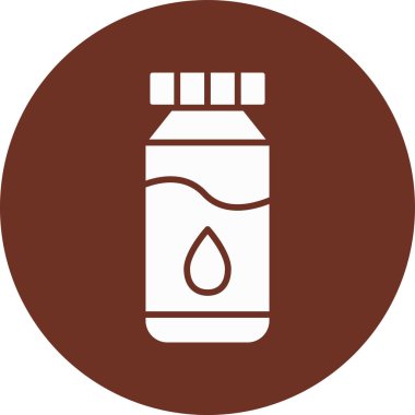 şişe simgesi vektör illüstrasyonu