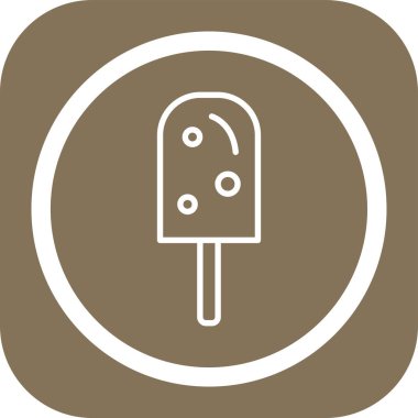 krem krem ikonu vektör illüstrasyonu