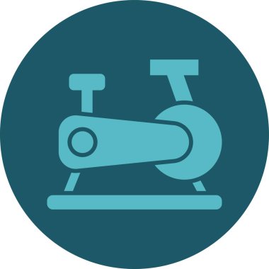 Bir mikroskop simgesinin vektör çizimi