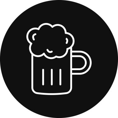 bira kupa vektör simgesi