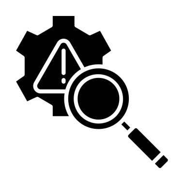 Arama simgesi. düzenlenebilir düz vektör illüstrasyonu