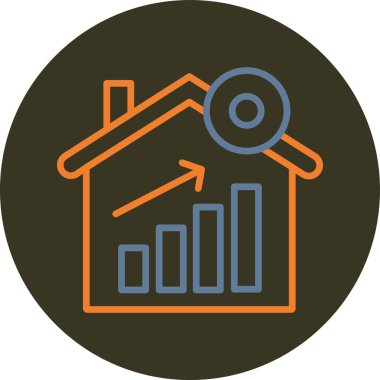 seo modern simgesinin vektör illüstrasyonu