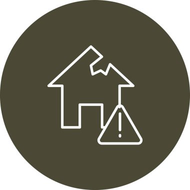 Ev simgesi vektör illüstrasyonu