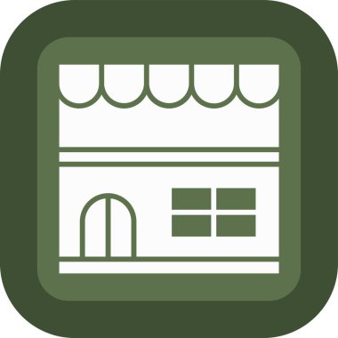 dükkan simgesi vektör illüstrasyon tasarımı