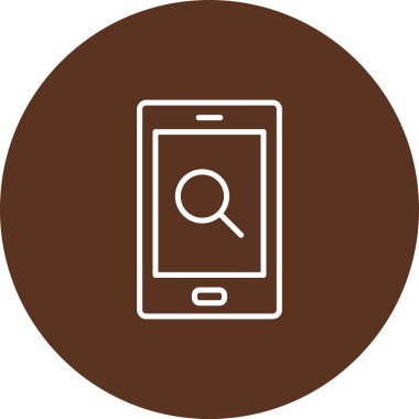 Vektör akıllı telefon simgesi illüstrasyonu