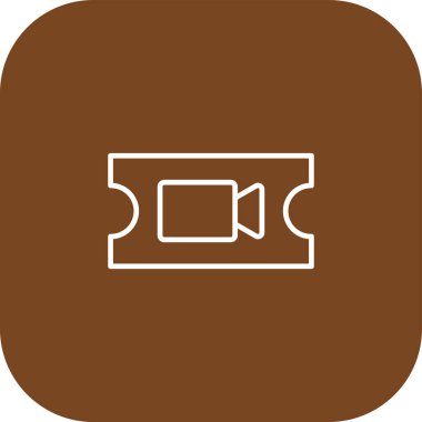 vektör Film simgesi illüstrasyonu