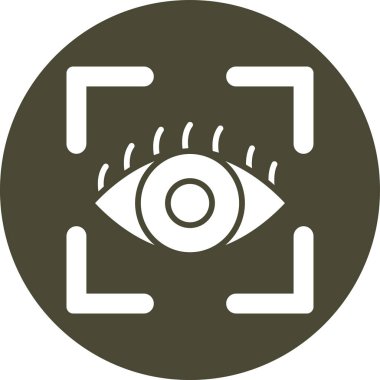 Göz simgesi, illüstrasyon tasarımı