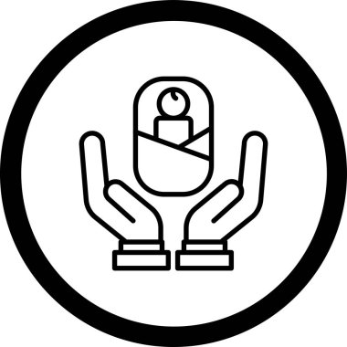 Seo simgesinin vektör illüstrasyonu