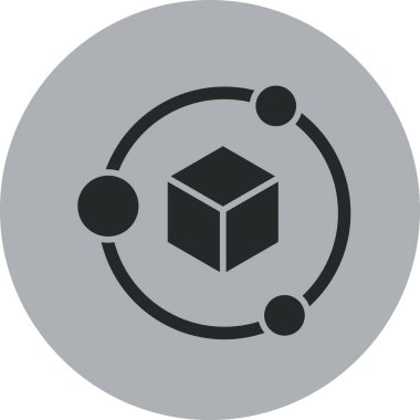 Vektör kutusu ico, vektör illüstrasyonu