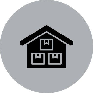 ev vektörü simgesi modern basit illüstrasyon