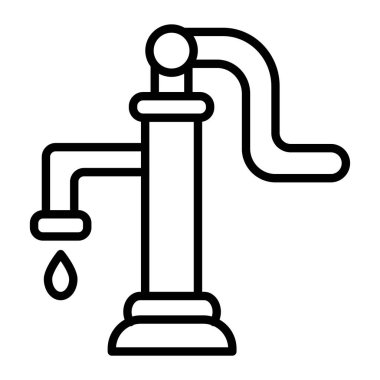 musluk hattı simgesi, özet biçimi