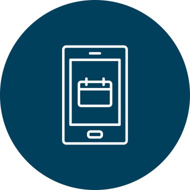 cep telefonu simgesi, vektör illüstrasyon tasarımı