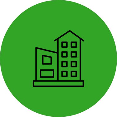 Yapı simgesinin vektör illüstrasyonu