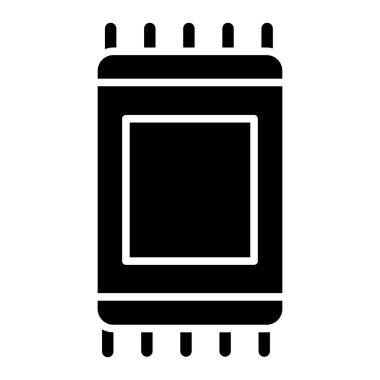 işlemci vektör simgesi