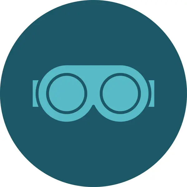 gözlük web simgesi, vektör çizim