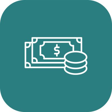 Doları vektör simge işareti simge vektör çizim kişisel ve ticari kullanım için..