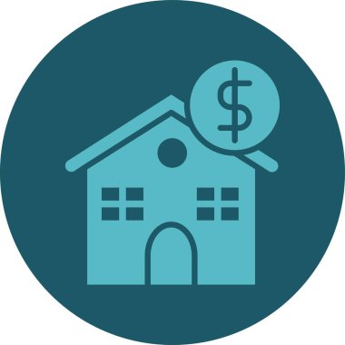 Gayrimenkul. Web simgesi