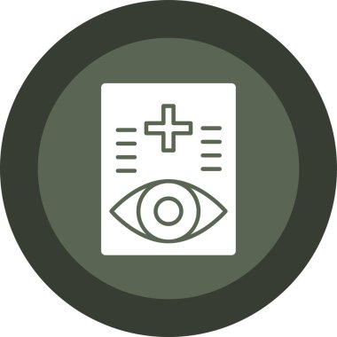 Bir simgenin vektör illüstrasyonu