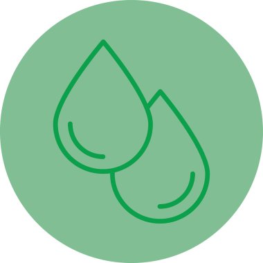 Bırakma simgesinin vektör illüstrasyonu