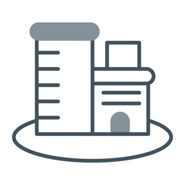 yapı inşa simgesi ana hatları biçiminde