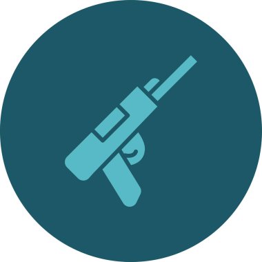 Modern şırınga simgesinin vektör çizimi.