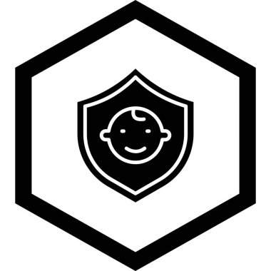 Bir gülümseme simgesinin vektör illüstrasyonu