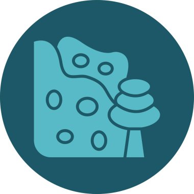 Yiyecek ve yiyeceklerin vektör illüstrasyonu