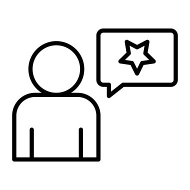 konuşma kabarcığı vektör çizimi