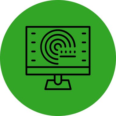 bilgisayar fare vektör simgesi