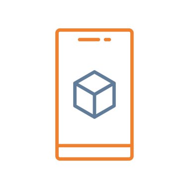 mobil simge vektör illüstrasyonu