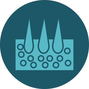 Bir çiftlik simgesinin vektör illüstrasyonu