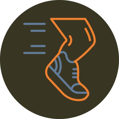 Modern simgenin vektör illüstrasyonu