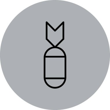 Benzersiz sprey şişe kabartma vektör simgesi