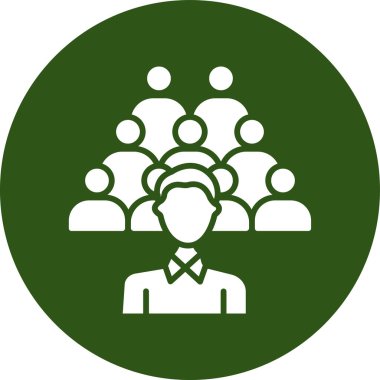 İnsan simgesinin vektör illüstrasyonu