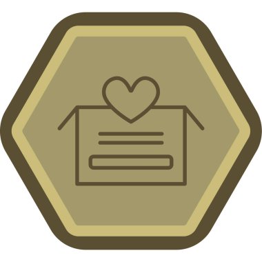 Moda tarzında izole edilmiş arka planda aşk simgesine sahip kalp