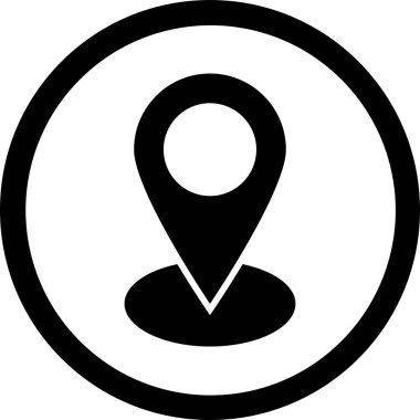 konum haritası pin simgesi