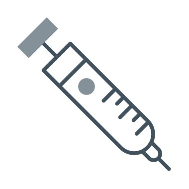 Aşı şırınga simgesinin ana hatlarını belirle