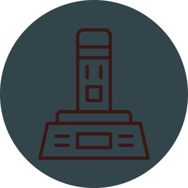 Seo simgesinin vektör illüstrasyonu