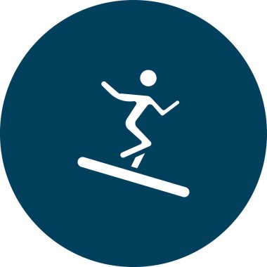 kayak simgesi vektör illüstrasyonu