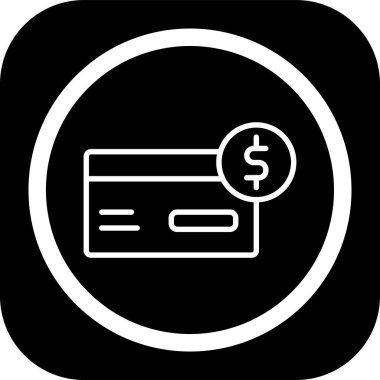 vektör cash ico, vektör illüstrasyonu