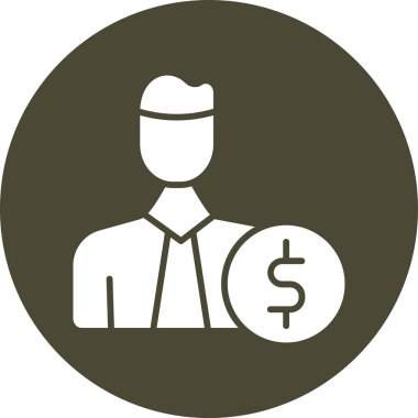 iş simgesi vektör illüstrasyonu