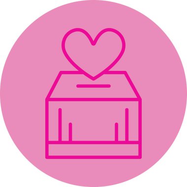 vektör kalp illüstrasyonu