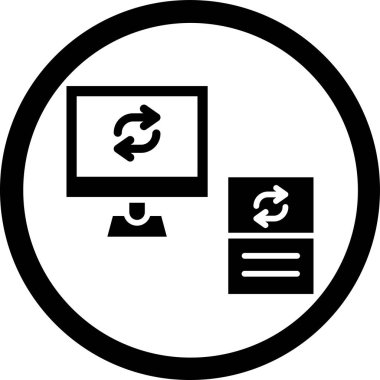 seo modern simgesinin vektör illüstrasyonu