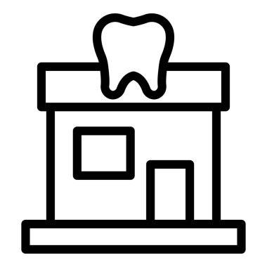 Diş simgesi, satır biçimi