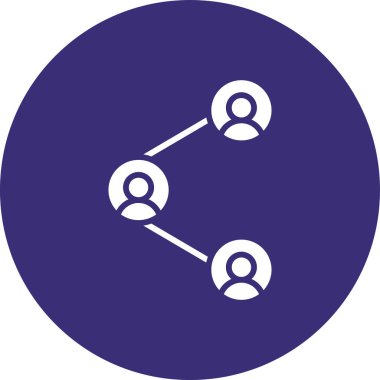 İnsan simgesinin vektör illüstrasyonu