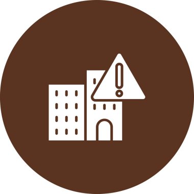 Yapı simgesinin vektör illüstrasyonu