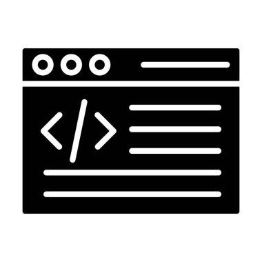 kod vektör çizgisi deseni