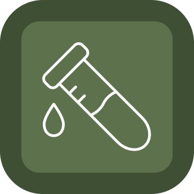 Bırakma vektör simgesi. biçim çift renkli yuvarlak simge, gri ve gri renkler, yuvarlak açılar, beyaz arkaplan.