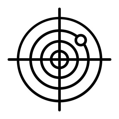 Dart hedef simgesi. beyaz arkaplanda izole edilmiş web tasarımı için hedef hedef vektör simgesi